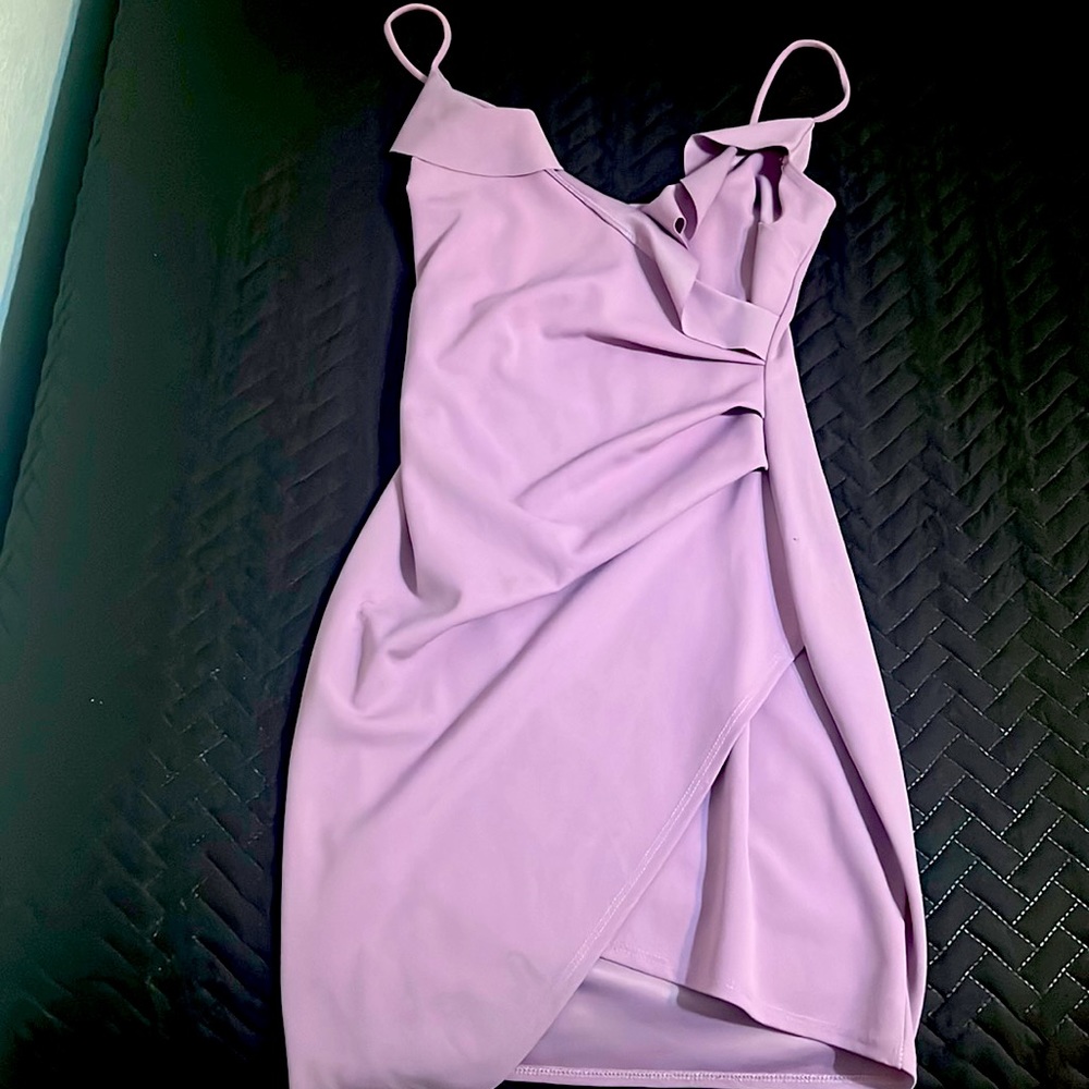 Purple dress